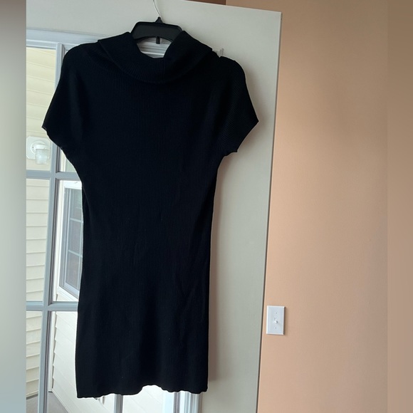 Women’s INC International Concepts - Black Sweater Dress - Picture 2 of 6